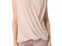 Helmut Lang Soft Shroud Twist Top