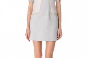 Helmut Lang Suiting Wide Sleeve Dress