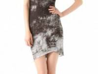 Helmut Lang Transfer Print Jersey Dress