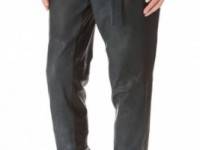 Helmut Lang Two Tone Leather Pants