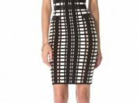 Herve Leger Above the Knee Dress