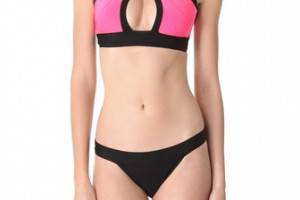 Herve Leger Crisscross Bikini