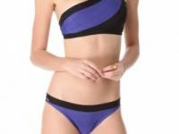 Herve Leger One Shoulder Bikini