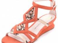 House of Harlow 1960 Celiney Wedge Sandals