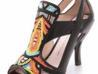 House of Harlow 1960 Maddge Beaded Sandals