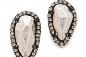 House of Harlow 1960 Rif Pebble Stud Earrings