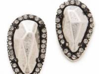 House of Harlow 1960 Rif Pebble Stud Earrings