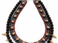 Iosselliani Black Agate Necklace