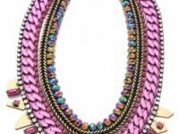 Iosselliani Multi Strand Collar Necklace