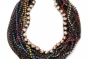 Iosselliani Twisted Multiwires Necklace