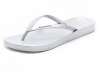 Ipanema Ana Tan Metallic Footbed Flip Flops