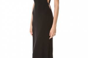 ISSA Cutout Sleeveless Gown