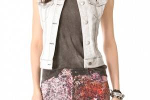 J Brand Bleached Out Vest