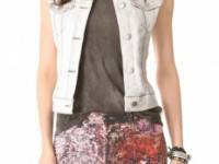 J Brand Bleached Out Vest