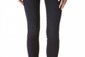 J Brand Jewel Zip Skinny Jeans