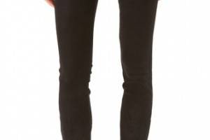 J Brand Super Skinny Suede Pants