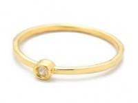 Jacquie Aiche Diamond Waif Bezel Ring