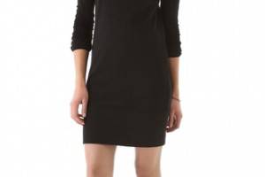 James Perse Funnel Sweatshirt Dress