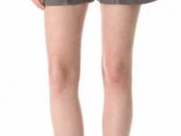 James Perse Pleated Bellow Surplus Shorts