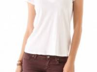 James Perse Short Sleeve V Neck Tee