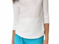 James Perse Tug Neck Raglan Sweatshirt