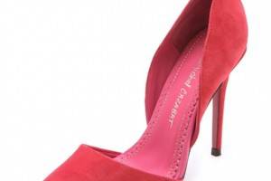 Jean-Michel Cazabat Ella Suede d'Orsay Pumps