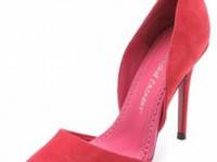 Jean-Michel Cazabat Ella Suede d&#039;Orsay Pumps