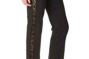 Jean Paul Gaultier Lace Stripe Pants