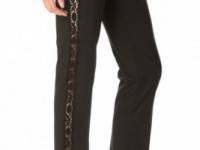 Jean Paul Gaultier Lace Stripe Pants