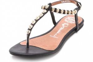 Jeffrey Campbell Calavera Skull Studded Sandals