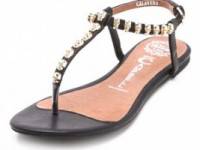 Jeffrey Campbell Calavera Skull Studded Sandals