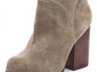 Jeffrey Campbell Hanger Suede Raw Booties