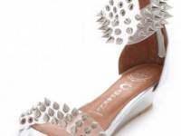 Jeffrey Campbell Javasu Studded Clear Sandals