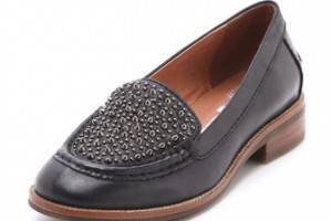 Jeffrey Campbell Pupil Mix Stud Loafers