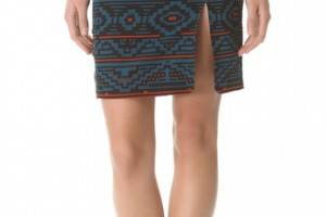 Jenni Kayne Printed Seam Skirt