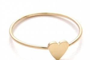 Jennifer Meyer Jewelry Mini Heart Ring