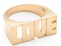 Jennifer Zeuner Jewelry Block Love Ring