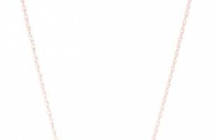 Jennifer Zeuner Jewelry Chelsea Mini Bar Necklace with Diamond