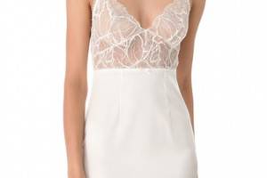 Jenny Packham Lace & Silk Chemise