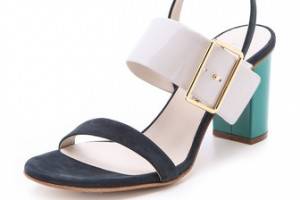 Jil Sander Multicolored Heeled Sandals