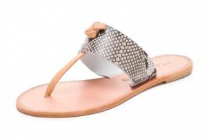 Joie A La Plage Nice Python Sandals