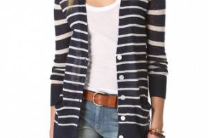 Joie Adelia Striped Cardigan