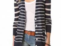 Joie Adelia Striped Cardigan