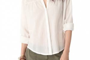 Joie Adelman Henley Blouse