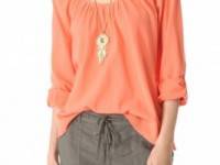 Joie Heron Scoop Neck Blouse