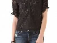 Joie Nevina Lace Blouse