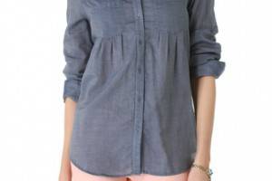 Joie Pinot Button Down Blouse