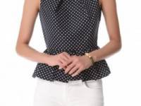 Juicy Couture Flirty Dots Sleeveless Top