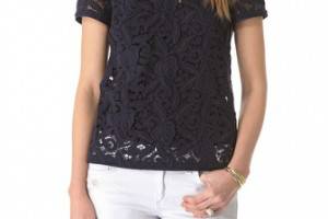 Juicy Couture Guipure Lace Top