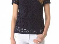 Juicy Couture Guipure Lace Top